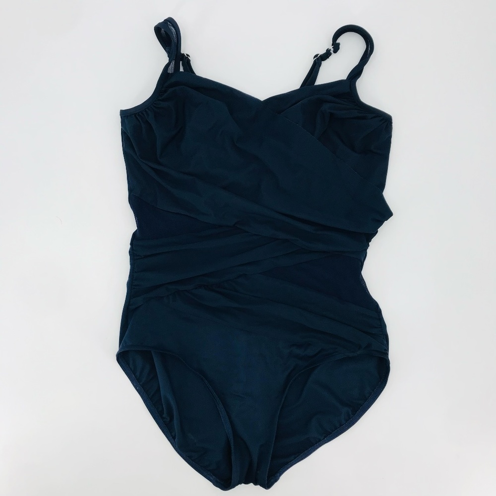 Miraclesuit Women's One Piece Swimsuit - Deep Blue
